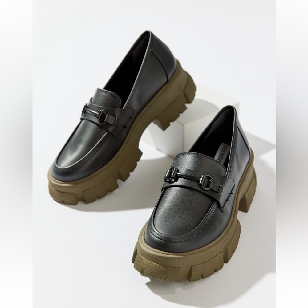 Steven Madden Trifecta Platform Loafer Brand New W Size 8